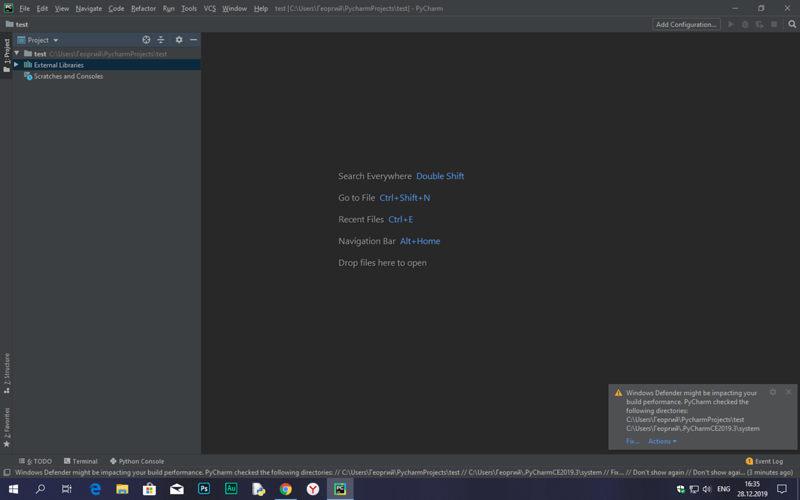 Ответы Mail.ru Как исправить? "Windows Defender might be impacting