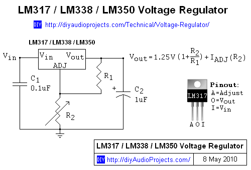 Zasilacz stabilizowany 1,25 - 25V / 5A (aplikacja LM338) - 2
