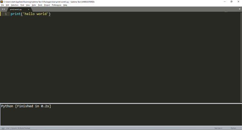 Вывести результат в python. Вывести результат в python