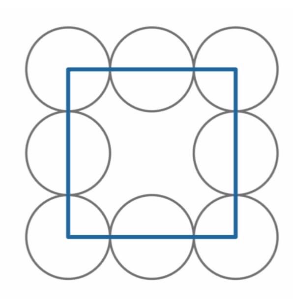 Вырезание круга из квадрата в средней группе. Рисунок 4 круга. Четыре круга. Узор из окружностей. Символы пересекающихся кругов.