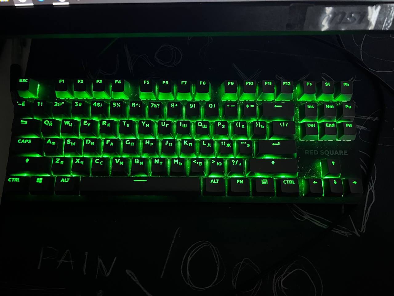Ответы Mail: Подсветка клавиатуры red square keyrox tkl