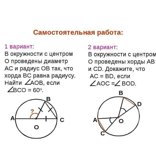 Проект по теме окружность 7 класс
