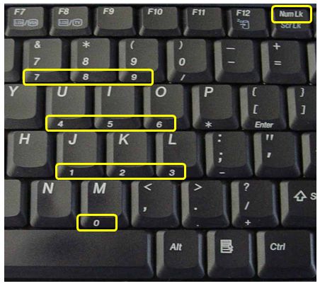Нет numpad что делать Нет numpad что делать