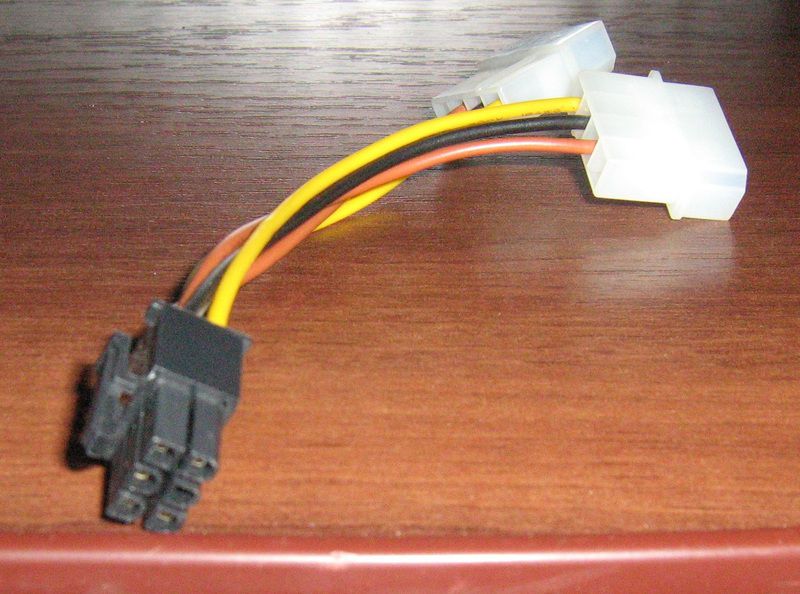 Ответы Mail: 6 pin to 8pin питание видеокарты
