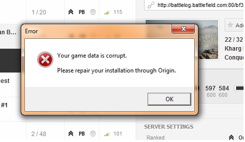 Ошибка при установке origin. Repair please игра. ошибка при установке ориджин 20 402.