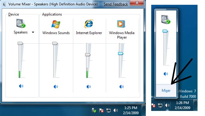 Звук Windows 7. Микшер звука для Windows 7. Значок звука Windows. Микшер громкости Windows 7.