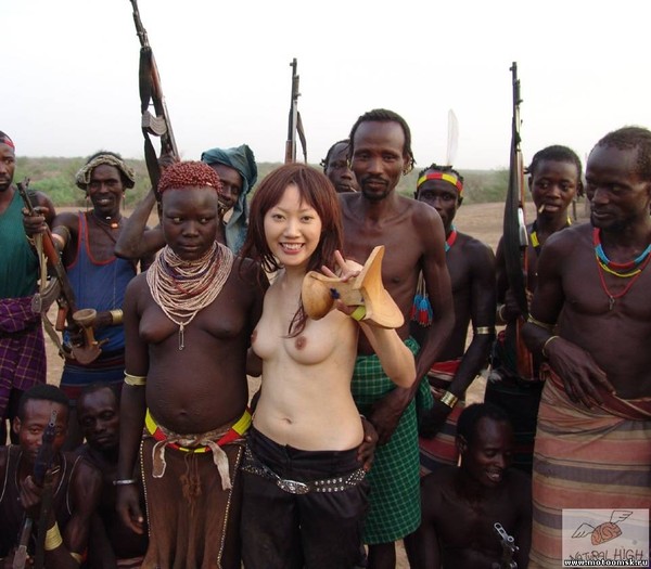 Afrikaner Schulmaedchen Outdoor Sexorgie