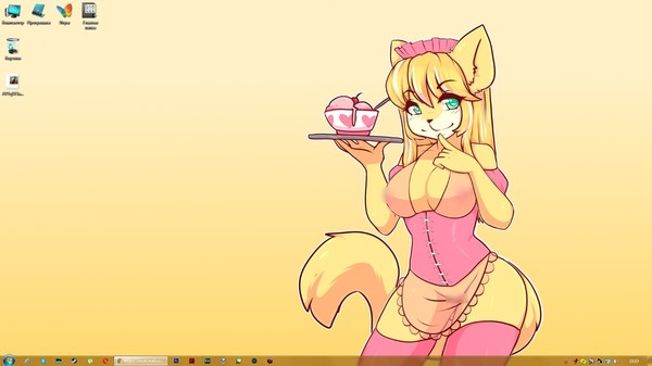 Furry anime wallpaper