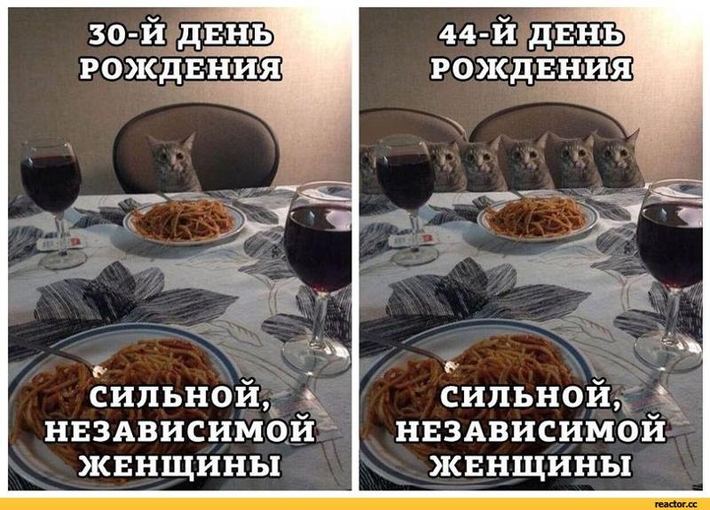 Мемы про 40 лет