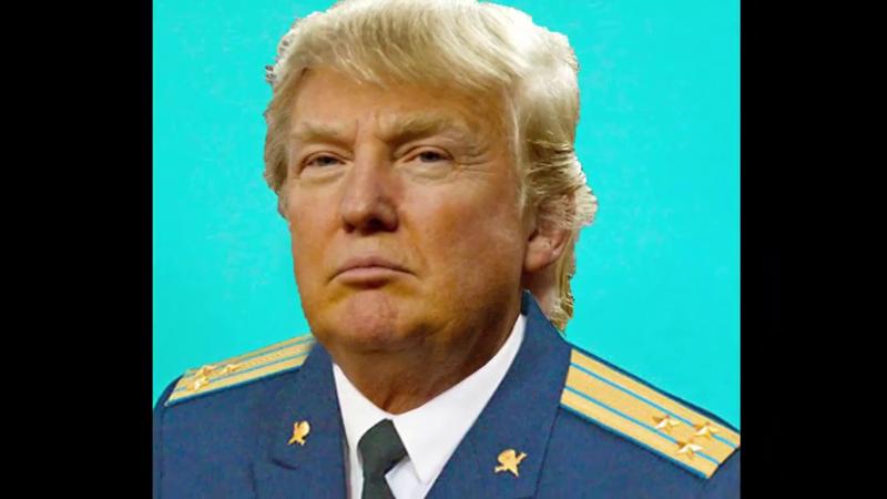 Трамп в военной форме фото