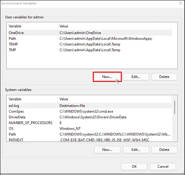 Env variable windows. Переменные среды в windows 11.