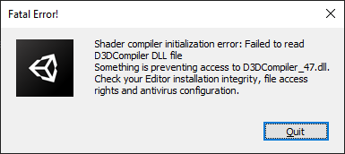 Ошибка shader. Ошибка shader