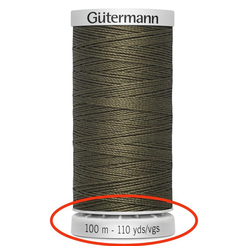 сколько метров в катушке ниток