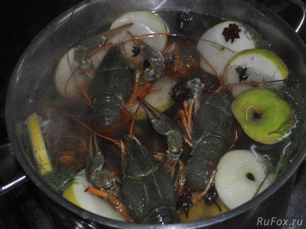 Сколько варить рака живого по времени