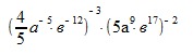 Преобразуйте выражение (–5/6 • a–9b–5)–3 • (6a15b6)–2. Степень с целыми отрицательными показателями. Преобразуйте выражение так чтобы оно не содержало. Преобразовать дроб d dshf;tybt. Преобразуйте выражение так чтобы оно не содержало.