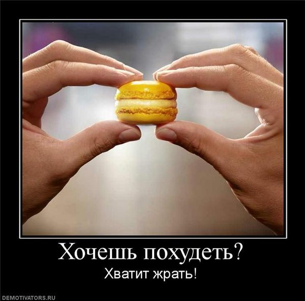 Демотиватор Для Похудения На Холодильник. Демотиваторы для похудения