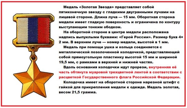 Планка героя россии как выглядит