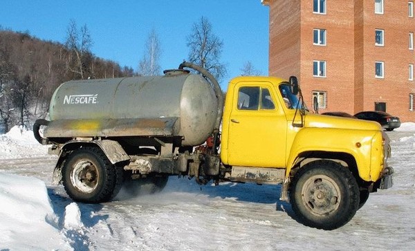 Как выглядит машина говновоза