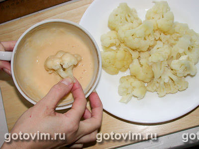цветная капуста в кляре рецепт с майонезом цветная капуста в кляре рецепт с майонезом