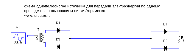 Вилка авраменко устройство схема