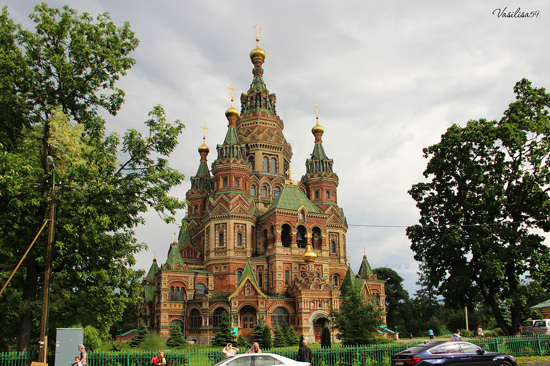 Собор петра и павла в петергофе фото