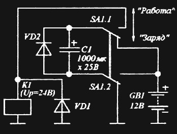 Оптимизация схем управления электромагнитными реле Схемотехника, Электронная схе