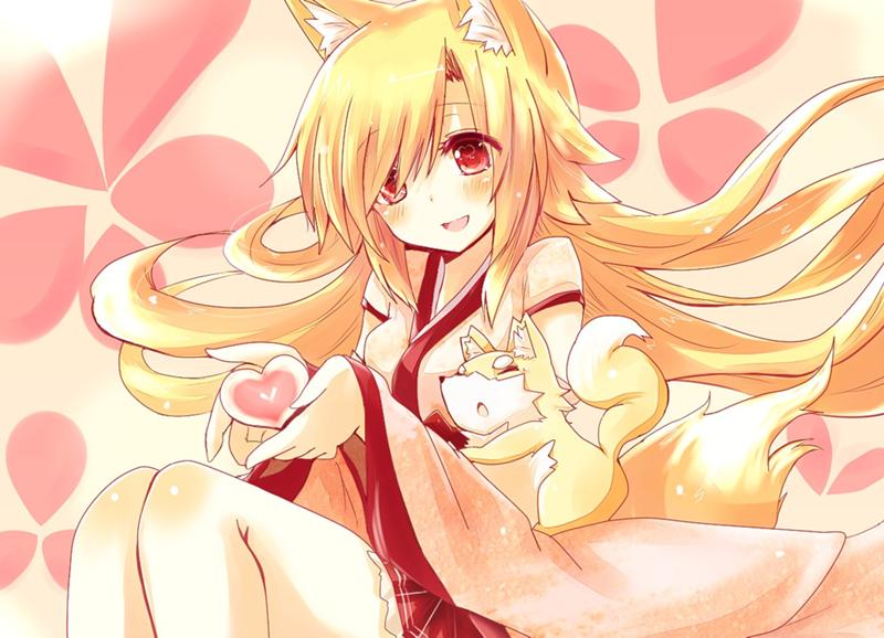 Anime fox girl