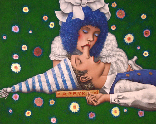 Буратино мен Мальвина секс суреттері