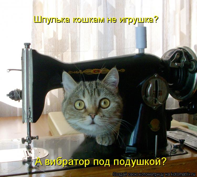 Открытку для, швейная машинка смешная картинка