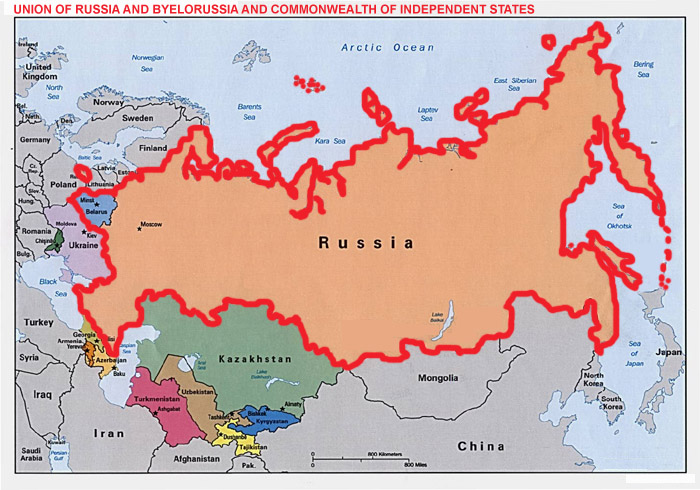 Карта украины и белоруссии границы с россией