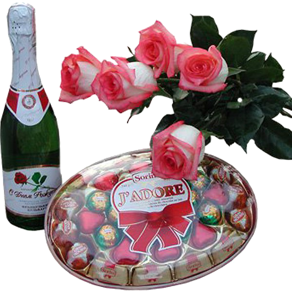 Открытки конфеты с шампанским, для